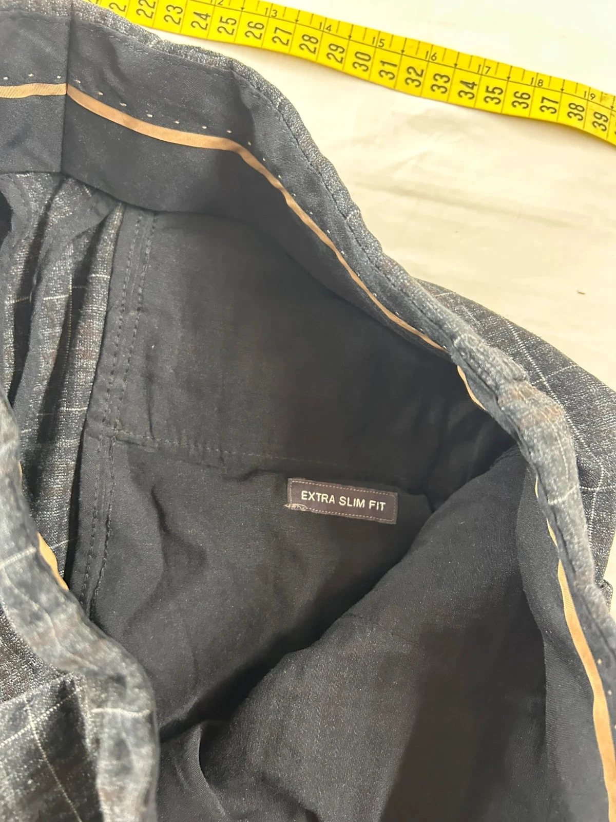 Calça Chino xadrez Devred slim fit – photo 10